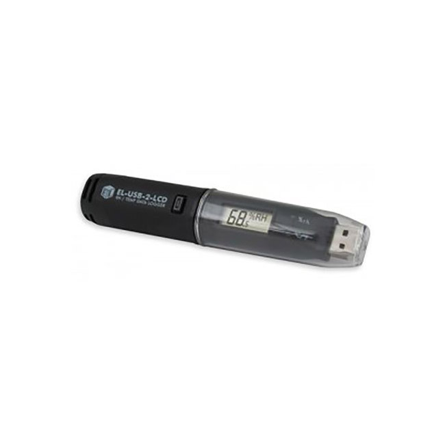 Lascar EL-USB-2-LCD ��(sh��)��(j��)ӛ䛃x, �y(c��)��ZUIDA+80 ��C, ����(du��)���100%RH