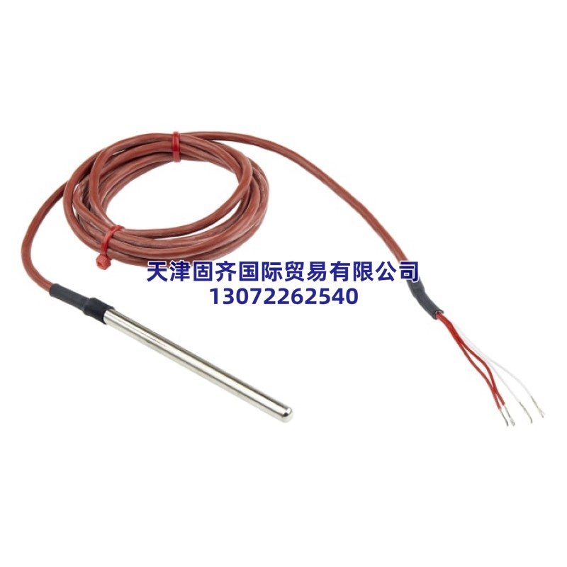 RS PRO pt100�ضȂ����� PT100, 4, ̽�^ֱ�� 6mm, ��ߜضȸБ�(y��ng) +200��C, ̽�^�L�� 100mm